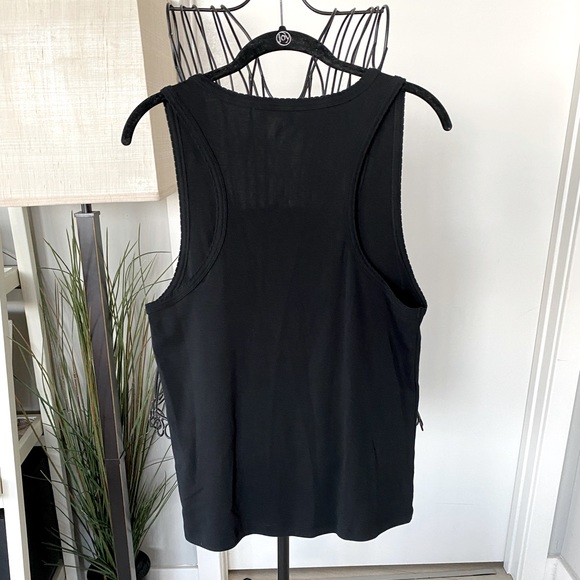 JCrew Black Racerback Tank - Picture 2 of 4